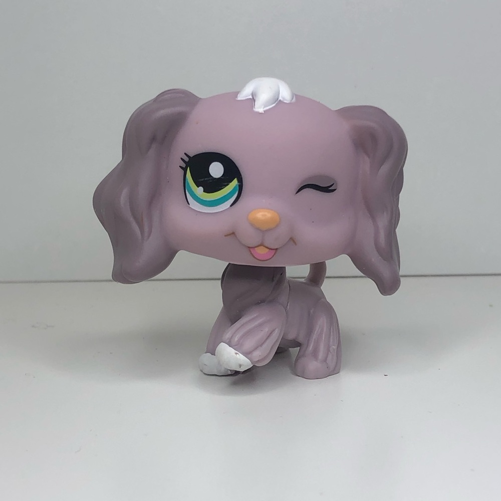 littlest pet shop cocker spaniel #1373